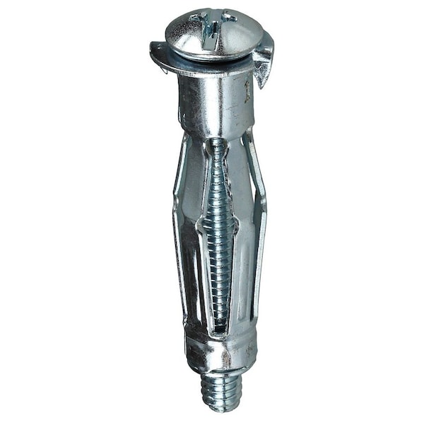 Screw Anchor, Carbon Steel, 50 PK